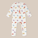 Vroom Vroom Zipper Onesie